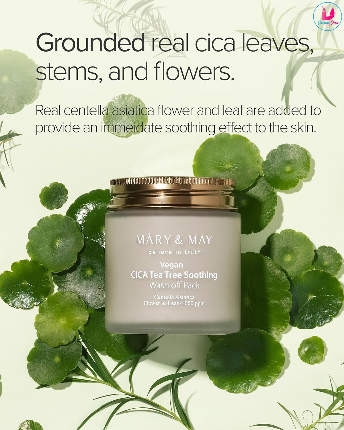 Mary&May Vegan Cica Tea Tree Soothing Wash Off 125 g